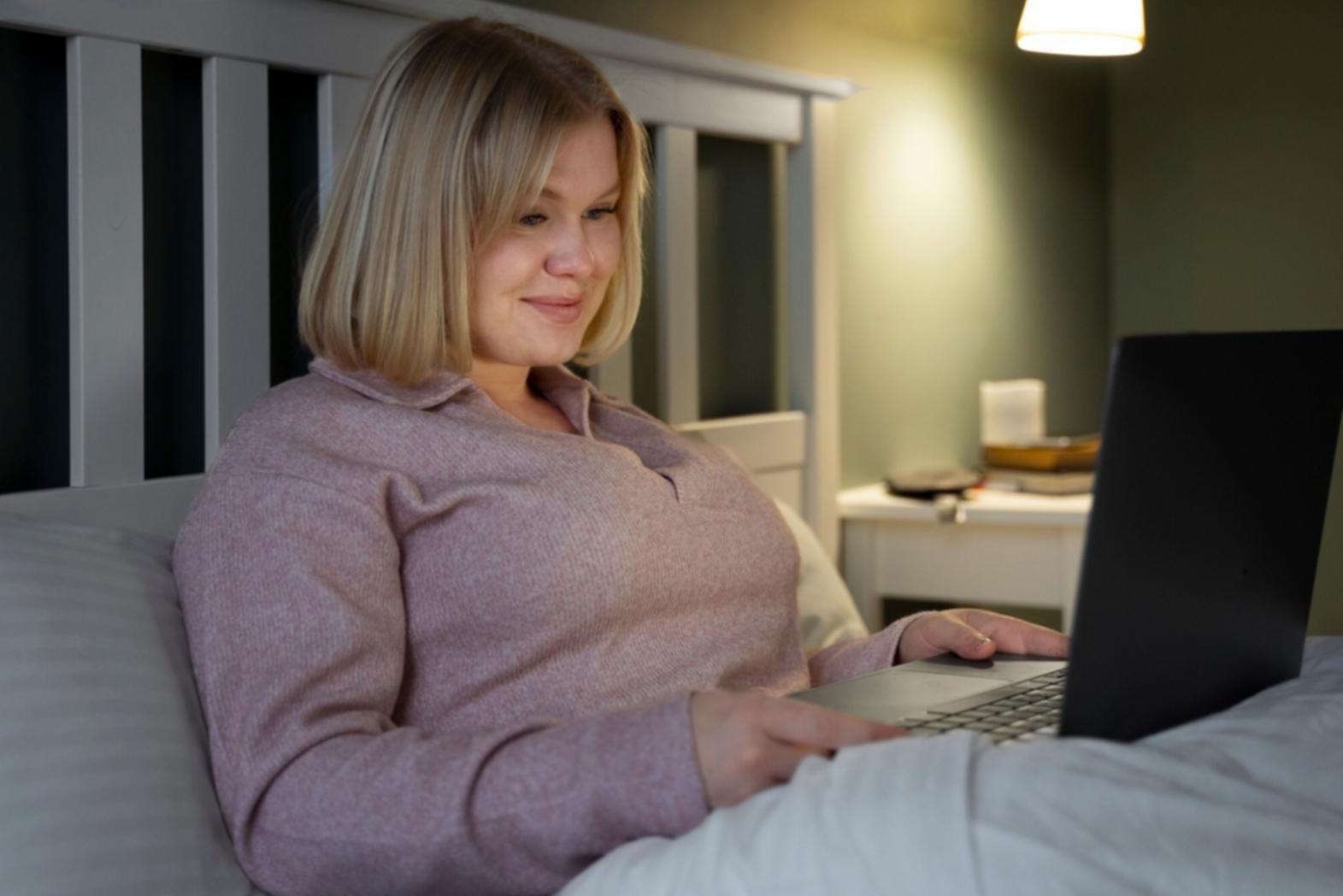 Digital budgeting tools and financial planning workspace